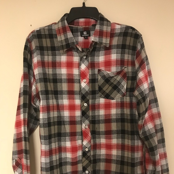 🥊🏋️‍♂️🚚 Vintage Red Trucker Flannel - Picture 3 of 3